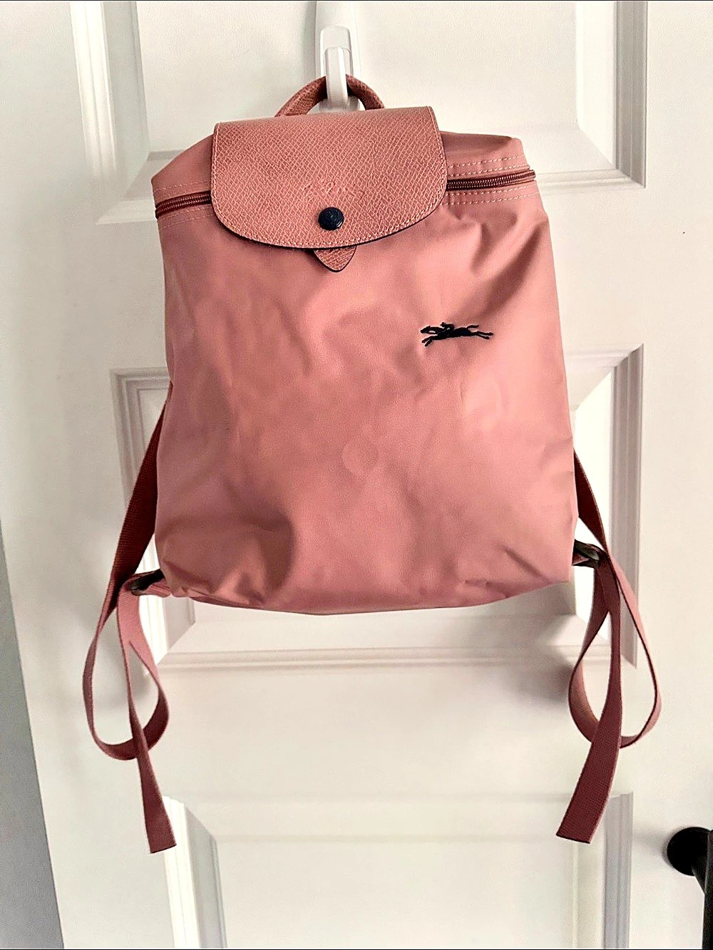 Longchamp Le Pliage Original M Backpack in Pink